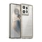 Motorola Edge 2024 protective phone case with Clear Acrylic Back & Shockproof TPU Bumper