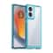 Motorola Edge 2024 protective phone case with Clear Acrylic Back & Shockproof TPU Bumper