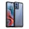 Motorola Edge 2024 protective phone case with Clear Acrylic Back & Shockproof TPU Bumper