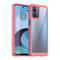 Motorola Edge 2024 protective phone case with Clear Acrylic Back & Shockproof TPU Bumper
