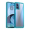 Motorola Edge 2024 protective phone case with Clear Acrylic Back & Shockproof TPU Bumper