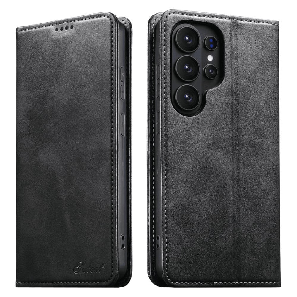 Samsung Galaxy Leather Wallet Case Flip Cover With Kickstand Shockproof Protection 8