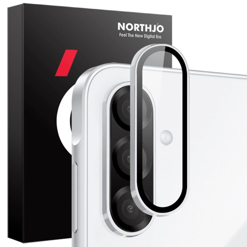 Samsung Galaxy Camera Lens Protector Ring With Tempered Glass HD Shield 5