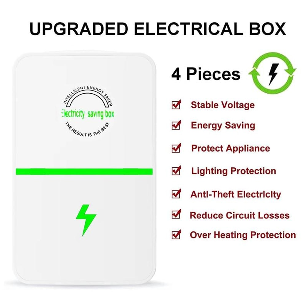 Smart Plugin Electric Energy Saver Voltage Stabilizer For Home Power Protection 3