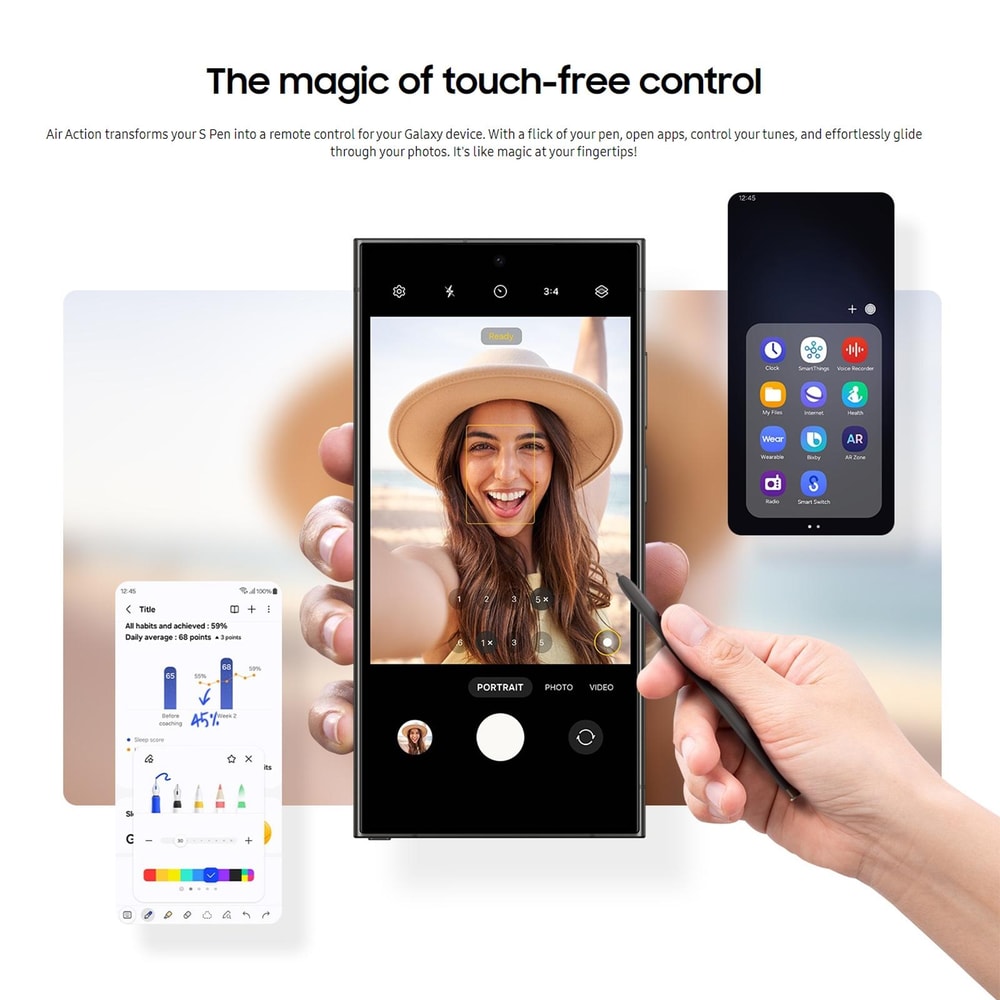 High Precision Stylus Pen For Samsung Galaxy S24 Ultra Universal Capacitive Stylus For Smooth Touch 5
