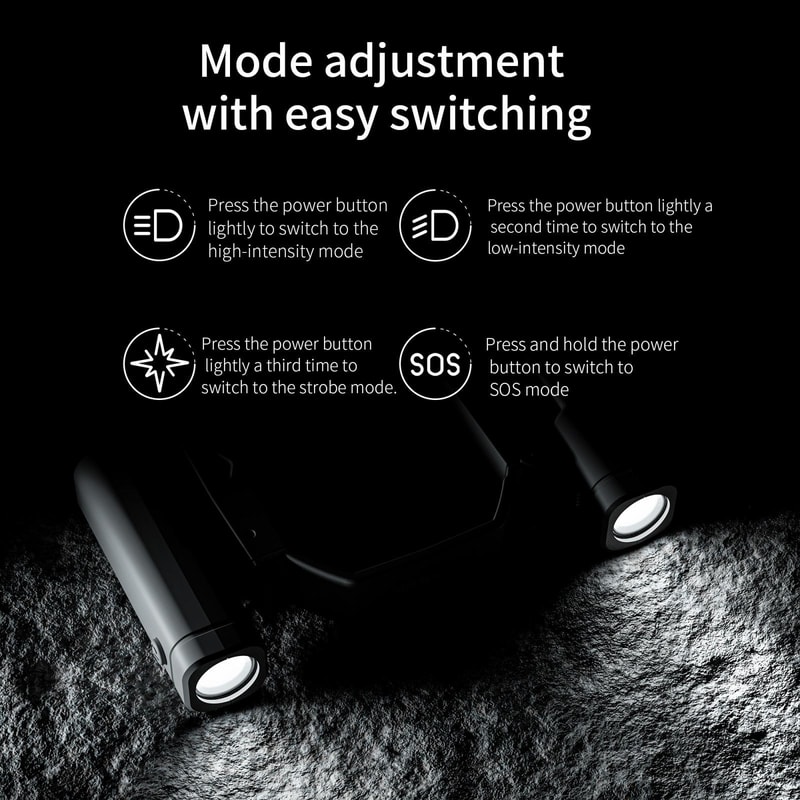 DJI Mini 4 Pro LED Searchlight Night Navigation Light With SOS Mode 8