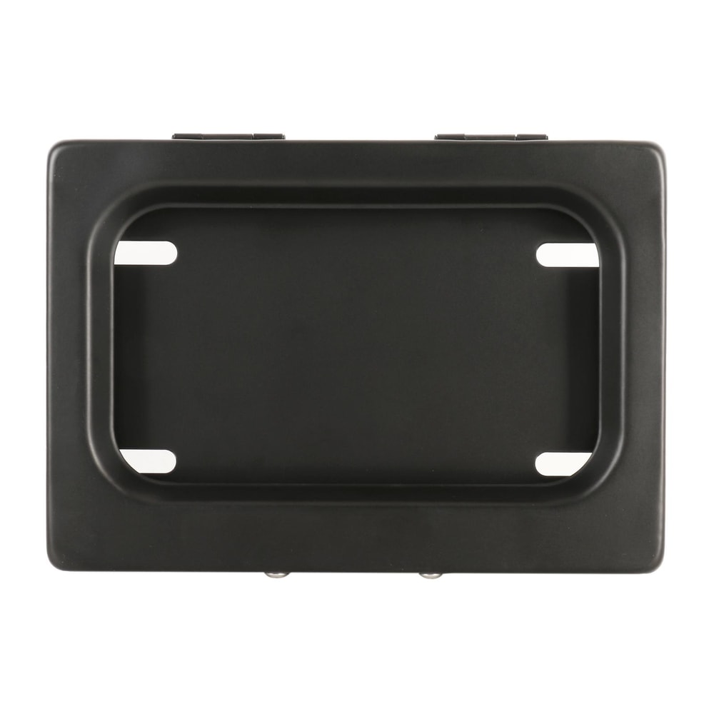 Remote Control Motorcycle License Plate Cover Hidden Plate Shutter Frame