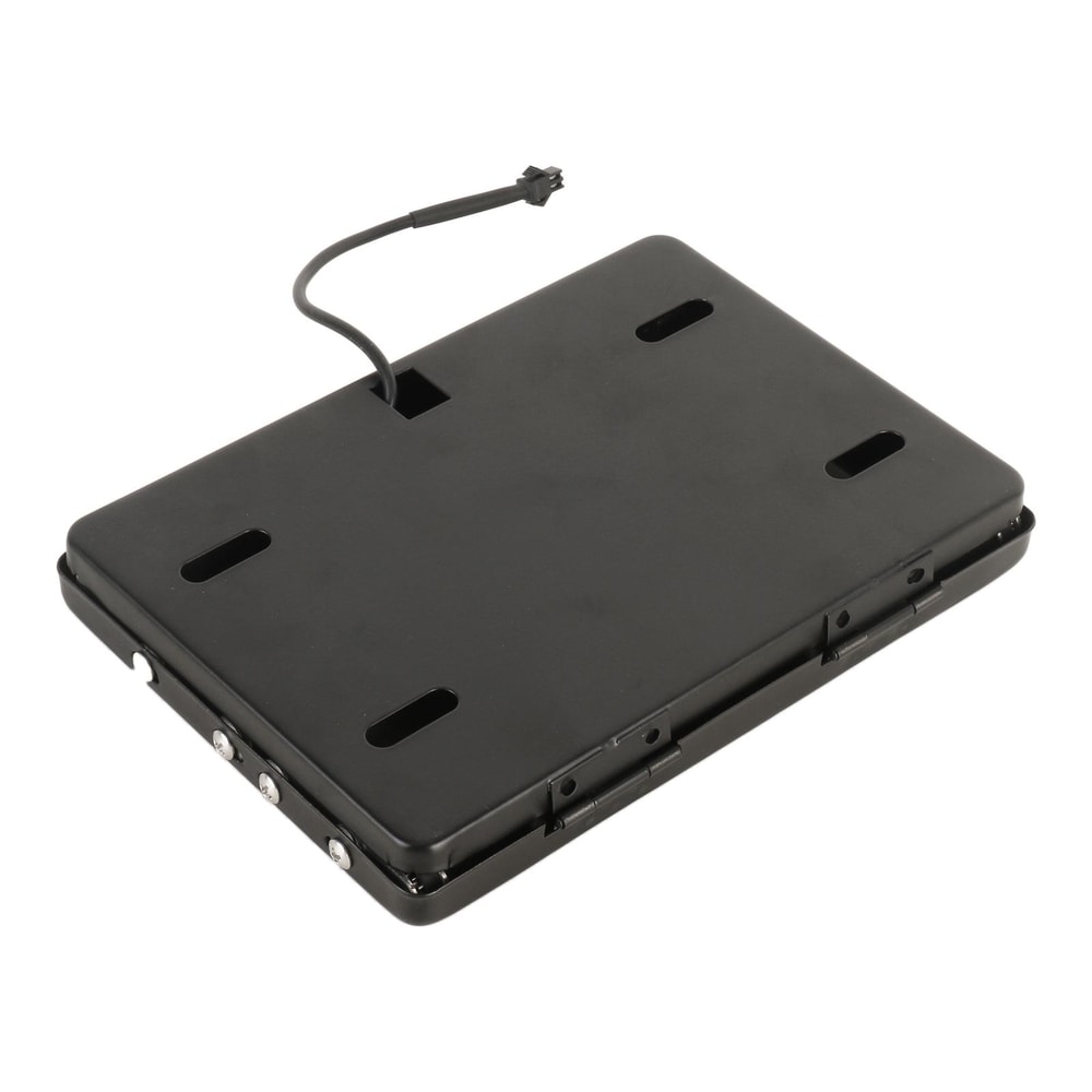 Remote Control Motorcycle License Plate Cover Hidden Plate Shutter Frame