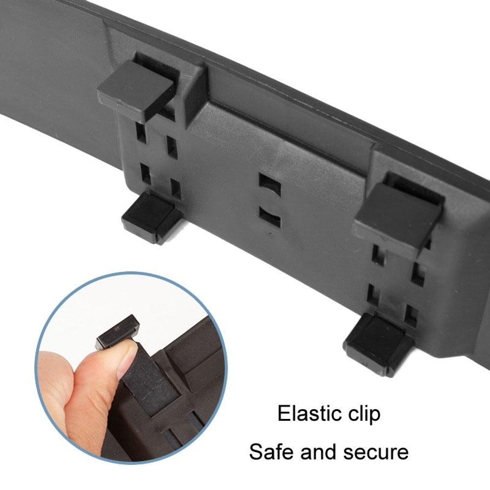 HD Wide Angle Car Rearview Mirror Anti Glare Anti Fog Clip On 3