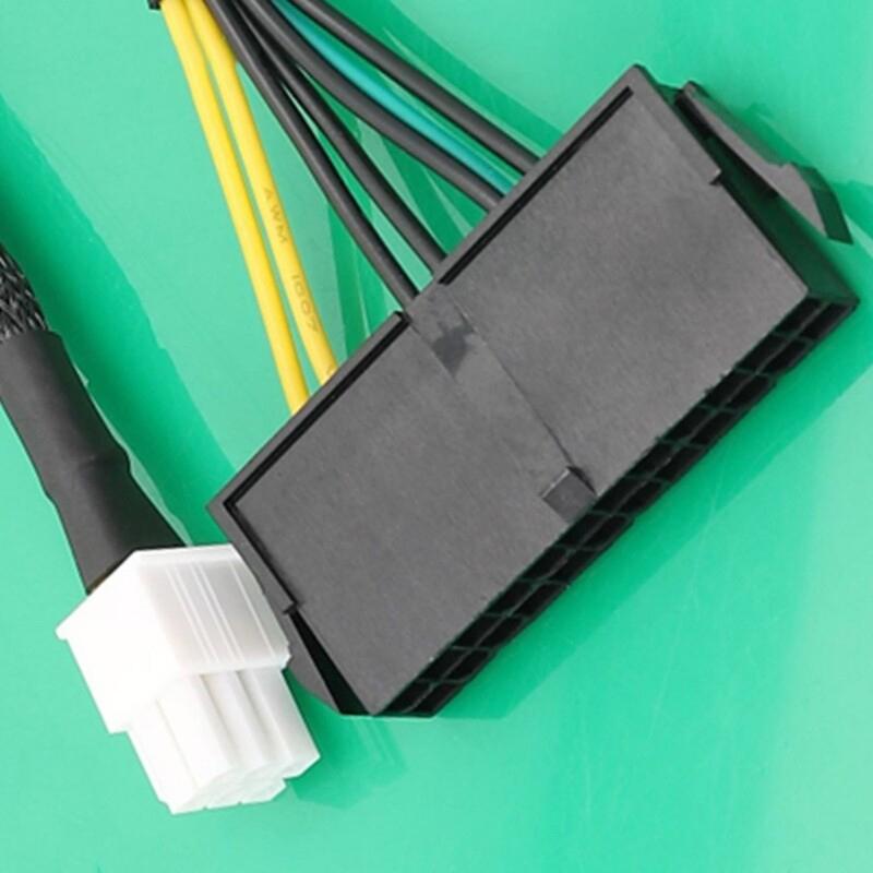 Acer 6 Pin Motherboard To 24 Pin ATX Power Adapter Cable For PC Power Supply Conversion 3