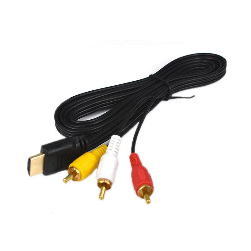 HDMI To AV3RCA TV Audio Video Cable 1