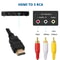 HDMI To AV3RCA TV Audio Video Cable 2