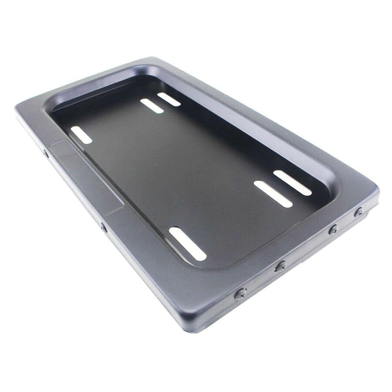 Remote Control Retractable License Plate Frame Hidden Cover for Cars and EVs