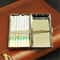 Slim Metal Cigarette Case 14 Stick Capacity Double Sided Portable Cigarette Case 2