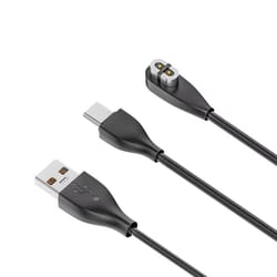 magnetic charging cable for shokz bone conduction headphones fast 1m usb type c charger