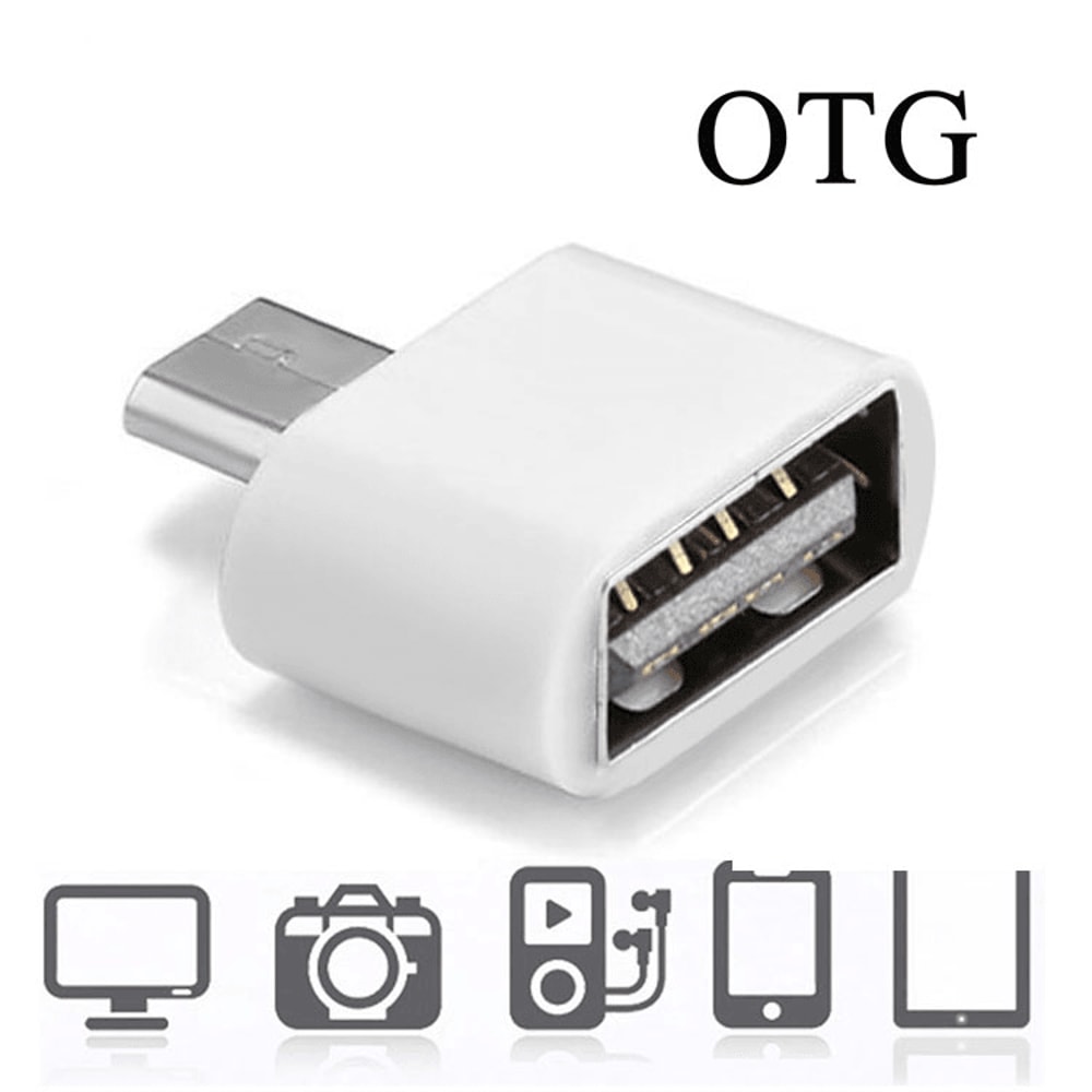Micro USB OTG Adapter USB 20 Converter For Android Devices And Digital Cameras 7