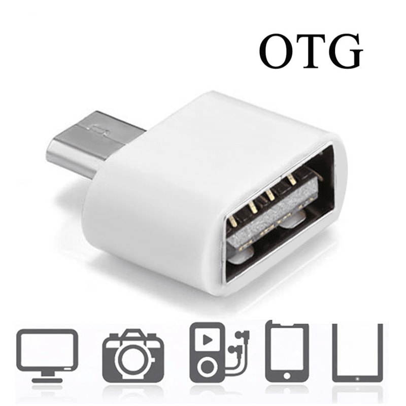 Micro USB OTG Adapter USB 20 Converter For Android Devices And Digital Cameras 7