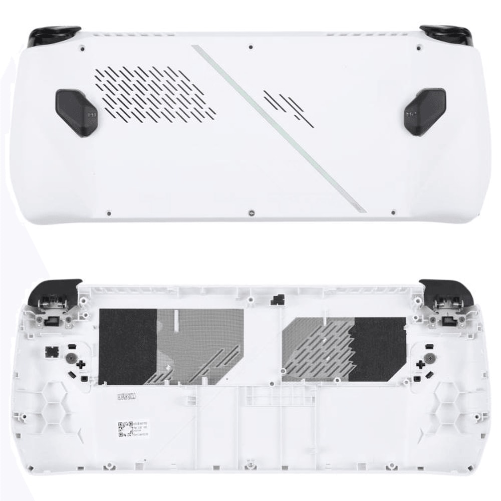 Asus ROG Ally X Back Cover Replacement D Shell Black Durable Protective Housing 8