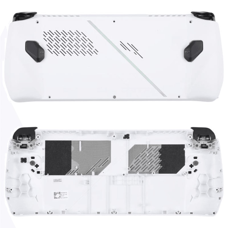 Asus ROG Ally X Back Cover Replacement D Shell Black Durable Protective Housing 8