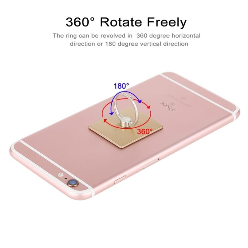 360 Rotating Phone Ring Holder Stand Grip For Secure OneHand Use 2