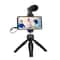 Smartphone Vlogging Kit With Microphone Tripod Phone Holder For Content Creators 6