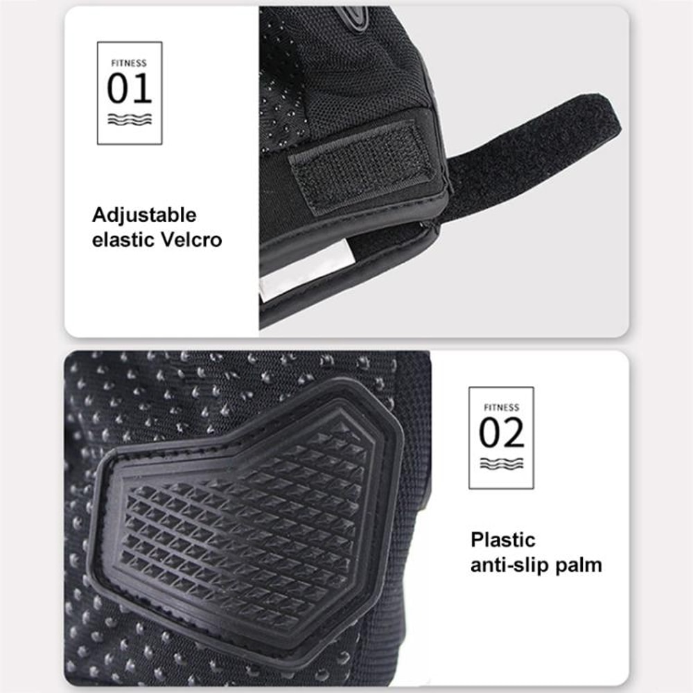AntiSlip Motorcycle Riding Gloves Full Finger Protective Grip Gear 5