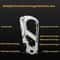 7in1 Multifunctional Carabiner Tool Stainless Steel Outdoor EDC Survival Tool With Bottle Opener S 2