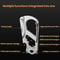 7in1 Multifunctional Carabiner Tool Stainless Steel Outdoor EDC Survival Tool With Bottle Opener S 2