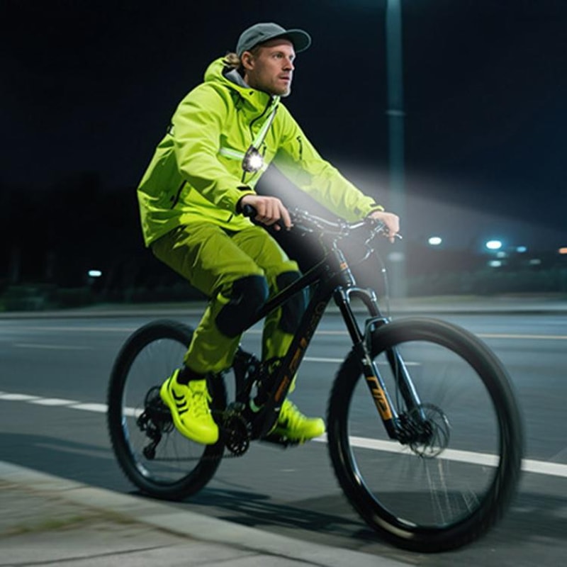 Rechargeable LED Chest Running Light For Night Safety And Cycling Visibility 1