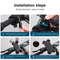 Secure 360 Rotating Bike Phone Mount For Handlebars Universal Motorcycle Phone Holder 4