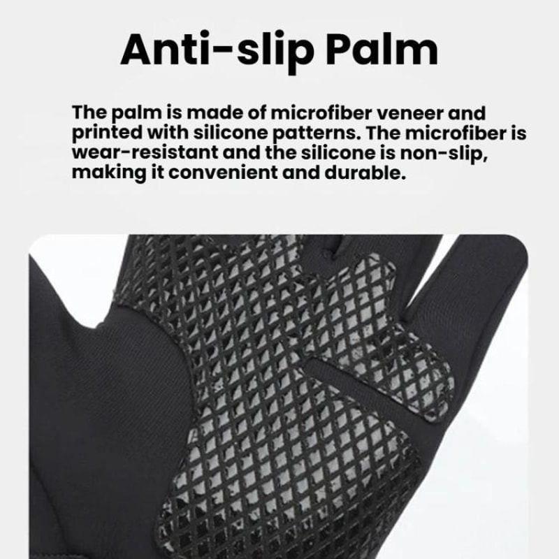 Rechargeable Heated Gloves With Touchscreen Grip Winter Thermal Gloves For Men Women 2