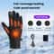 Rechargeable Heated Gloves With Touchscreen Grip Winter Thermal Gloves For Men Women 1