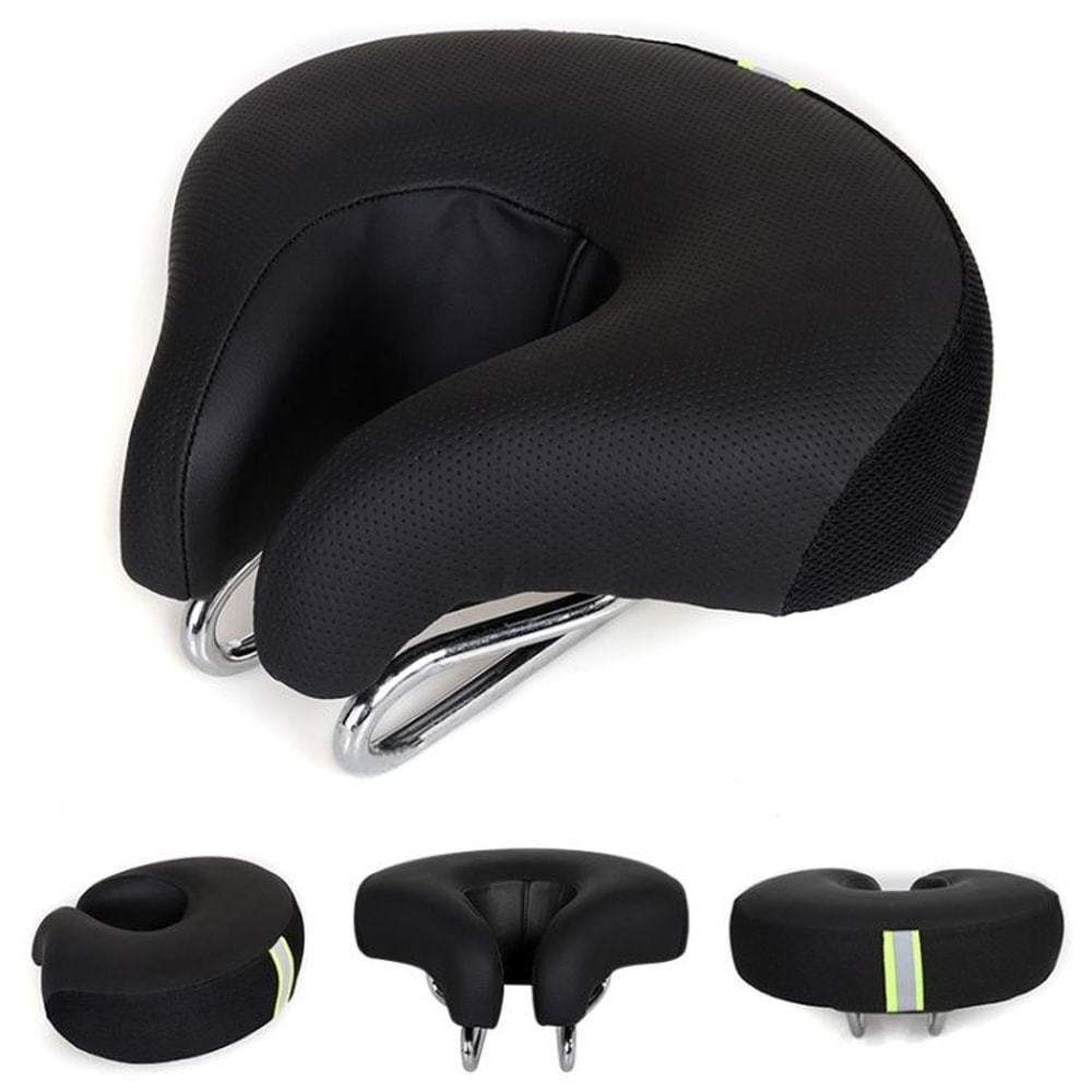ErgoComfort Noseless Bike Seat Cushion For Men Women Anti Pressure Soft Noseless Bicycle Saddle 8
