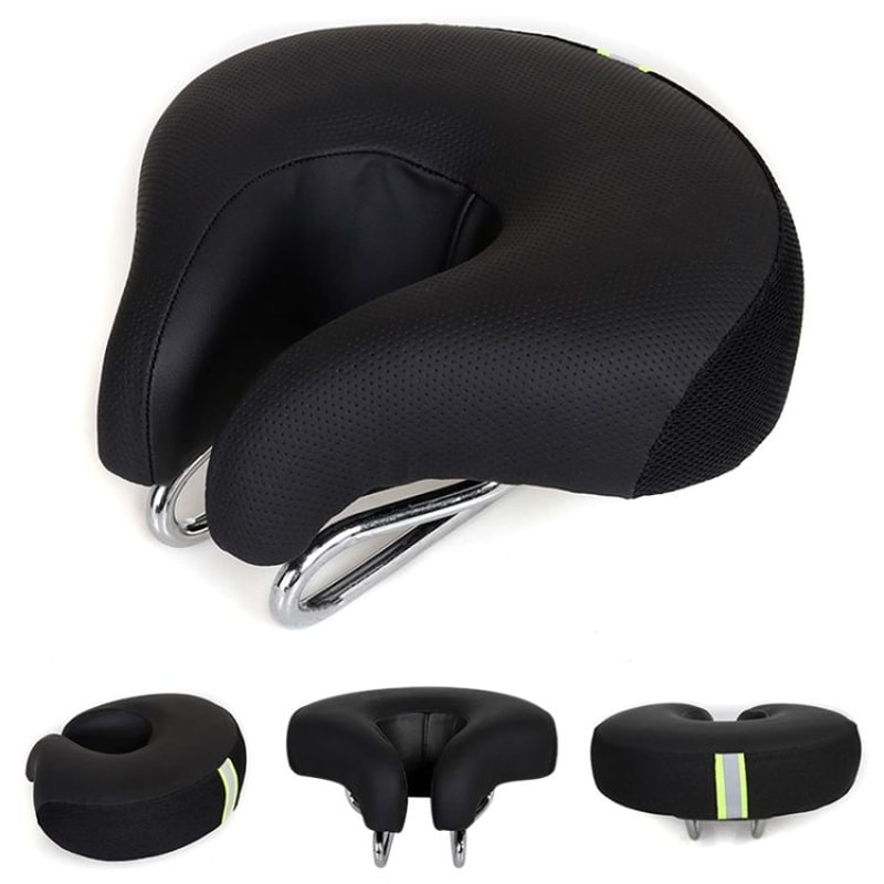 ErgoComfort Noseless Bike Seat Cushion For Men Women Anti Pressure Soft Noseless Bicycle Saddle 8