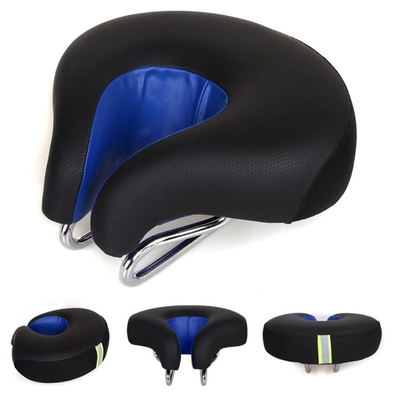ErgoComfort Noseless Bike Seat Cushion For Men Women Anti Pressure Soft Noseless Bicycle Saddle 9