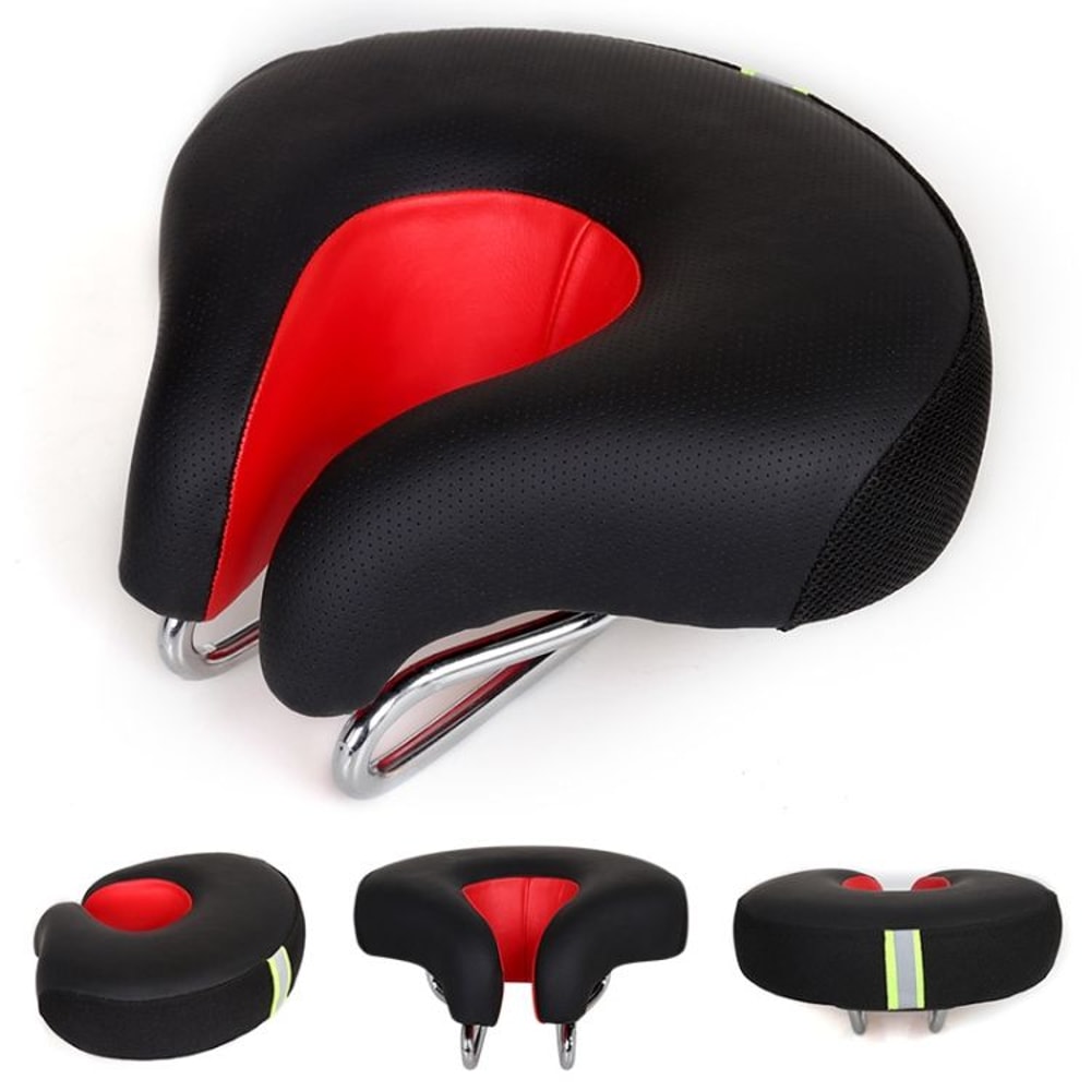 ErgoComfort Noseless Bike Seat Cushion For Men Women Anti Pressure Soft Noseless Bicycle Saddle 10