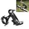 Universal Aluminum Motorcycle Phone Mount Non Rotating Bike Phone Holder Secure Clamp 4