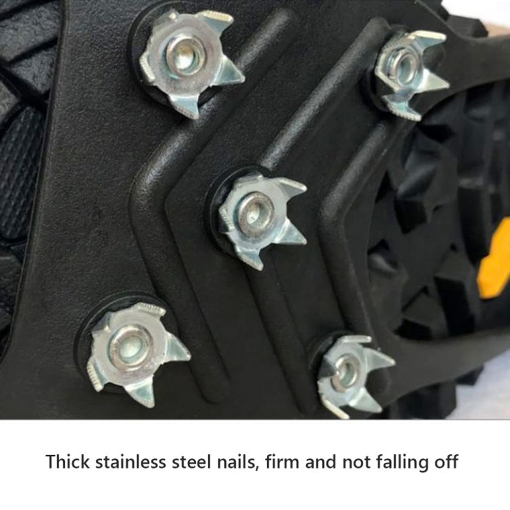 8 Teeth Ice Claw AntiSlip Shoe Covers For Snow Ice Grip Durable Winter Traction Cleats 1