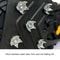 8 Teeth Ice Claw AntiSlip Shoe Covers For Snow Ice Grip Durable Winter Traction Cleats 1