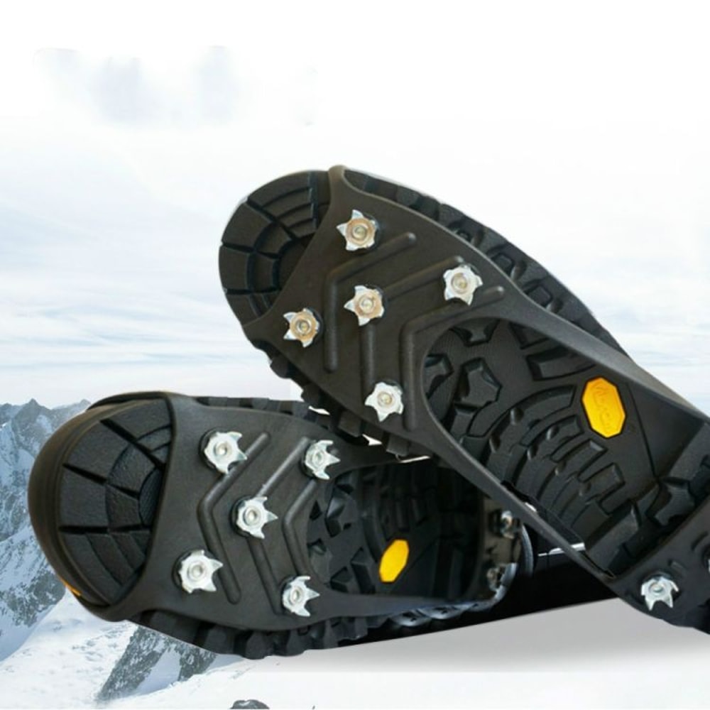 8 Teeth Ice Claw AntiSlip Shoe Covers For Snow Ice Grip Durable Winter Traction Cleats 6