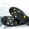 8 Teeth Ice Claw AntiSlip Shoe Covers For Snow Ice Grip Durable Winter Traction Cleats 6