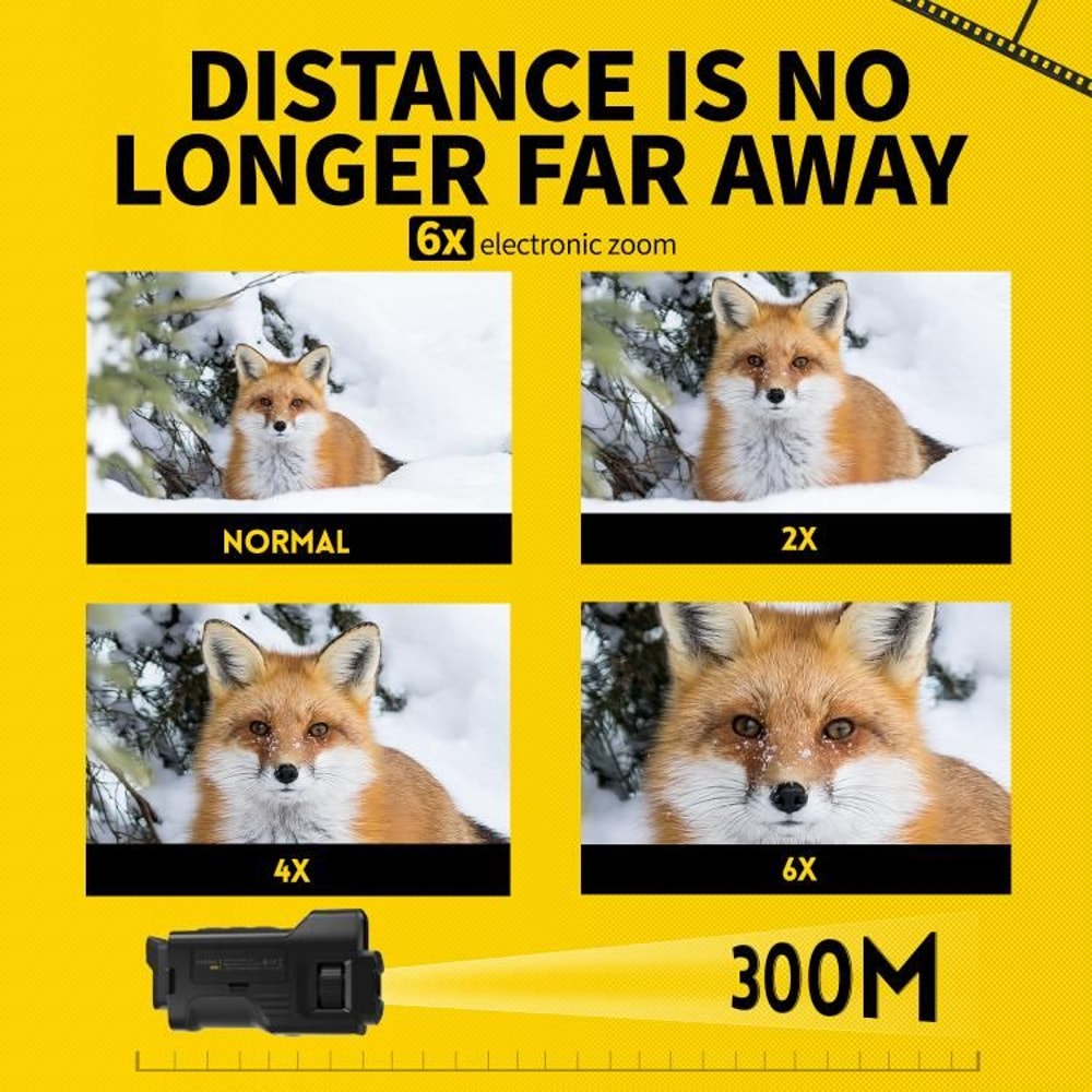 4K Night Vision Monocular Infrared Camera With Zoom Long Range Viewing 7