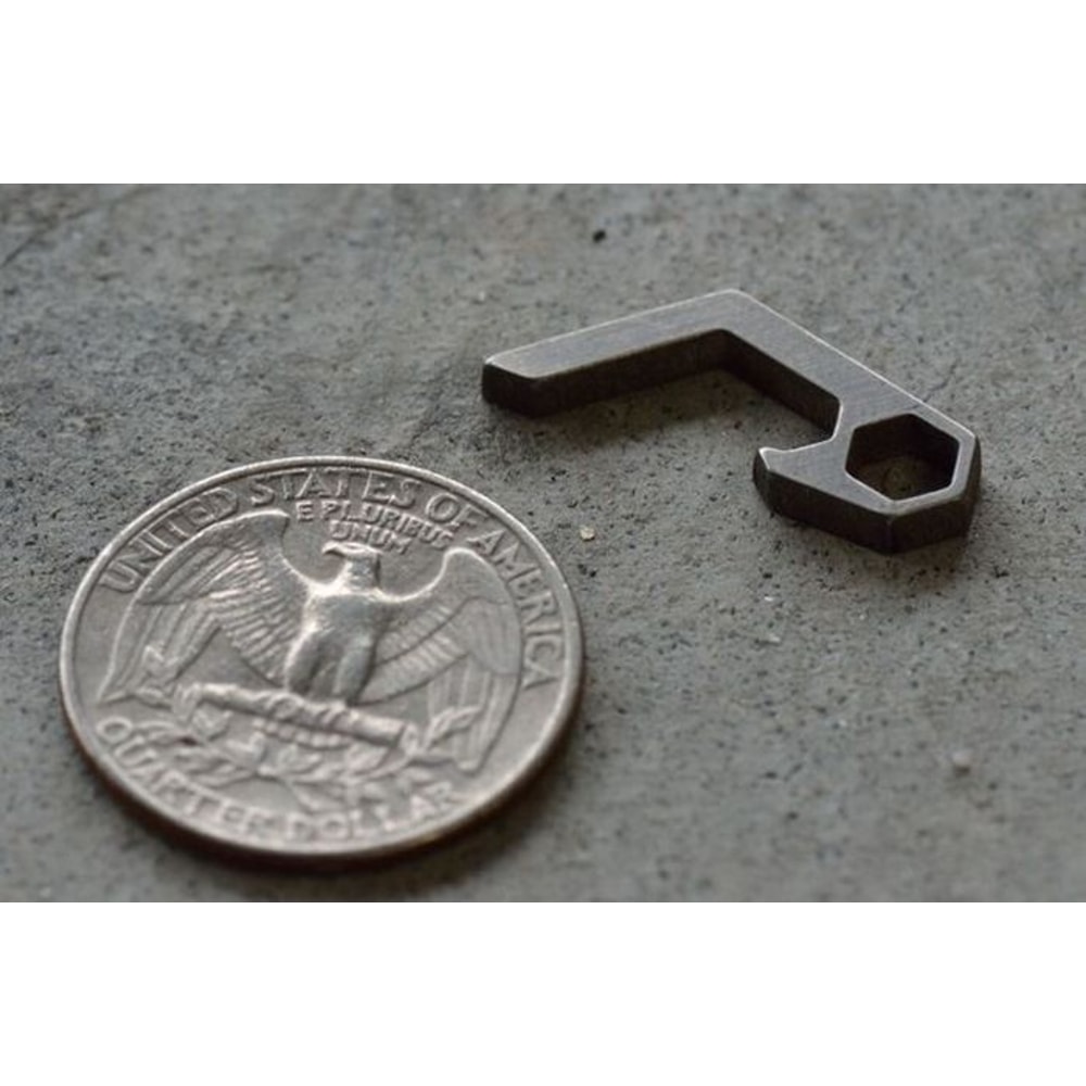 Stainless Steel Keychain Bottle Opener Mini EDC Pocket Tool For Camping And Everyday Carry 2