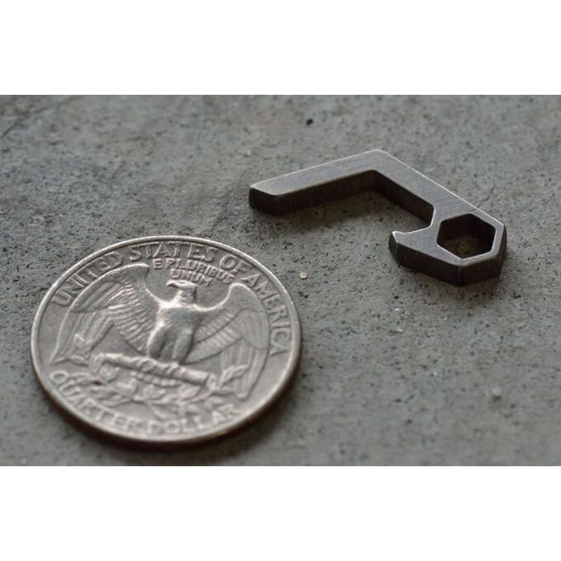 Stainless Steel Keychain Bottle Opener Mini EDC Pocket Tool For Camping And Everyday Carry 2