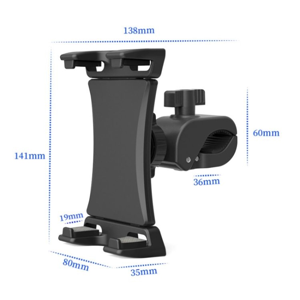 Adjustable Bicycle Phone Holder Tablet Mount For Handlebars 2