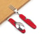 4 In 1 Camping Cutlery Set Stainless Steel Portable Folding Utensil Kit With Bottle Opener 1