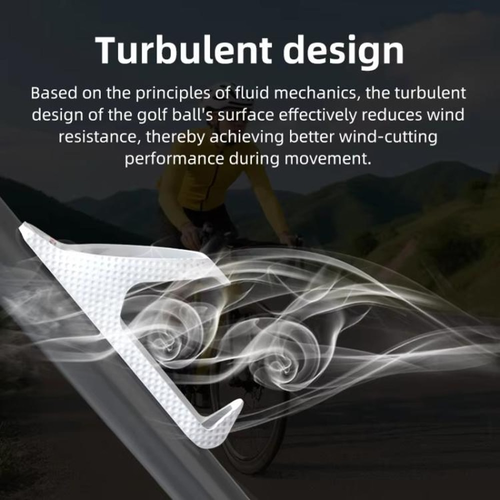 Aerodynamic Bicycle Water Bottle Cage Lightweight Secure Bike Cup Holder 1