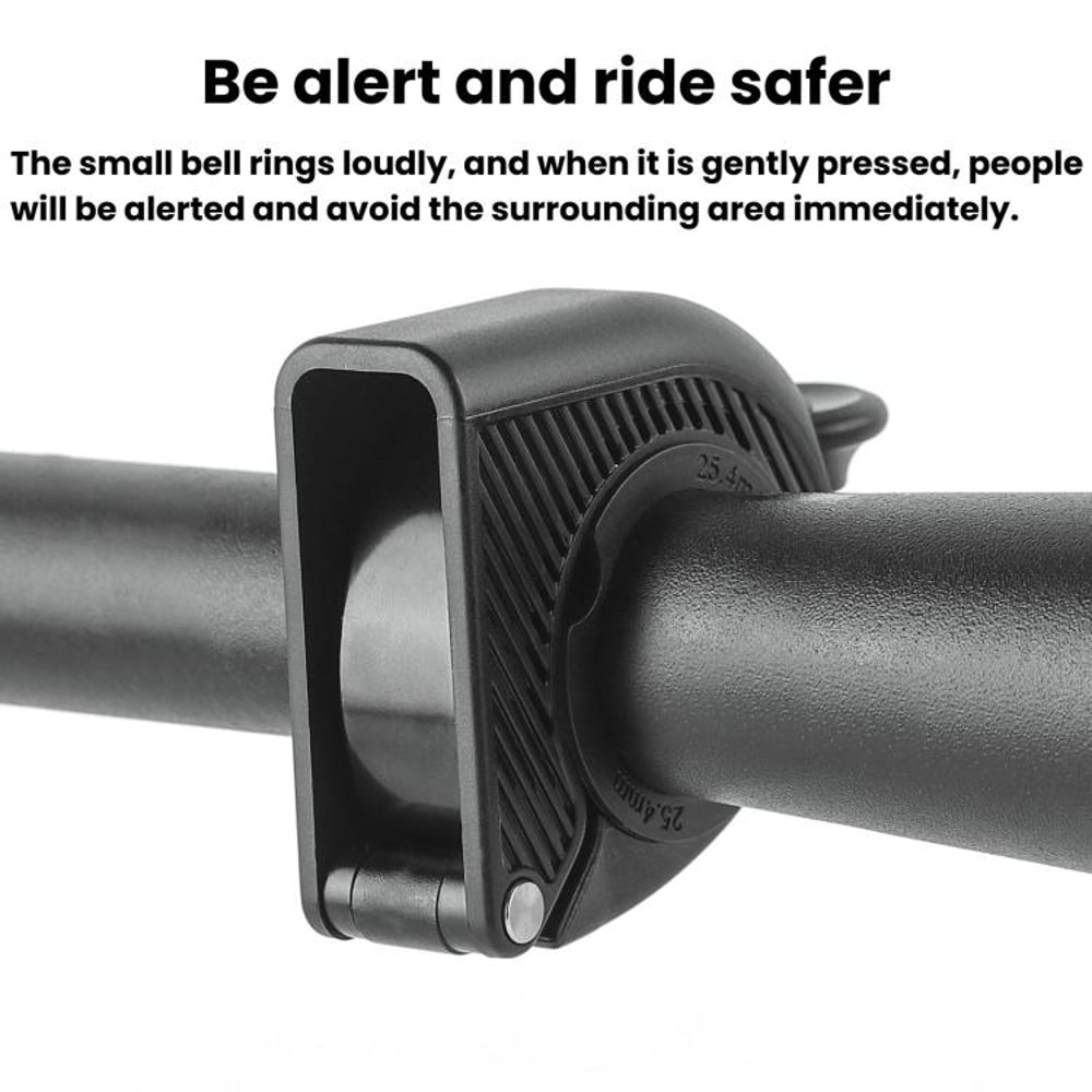 Stealth Bike Bell Hidden Handlebar Ring 90dB Aluminum Bicycle Bell 4