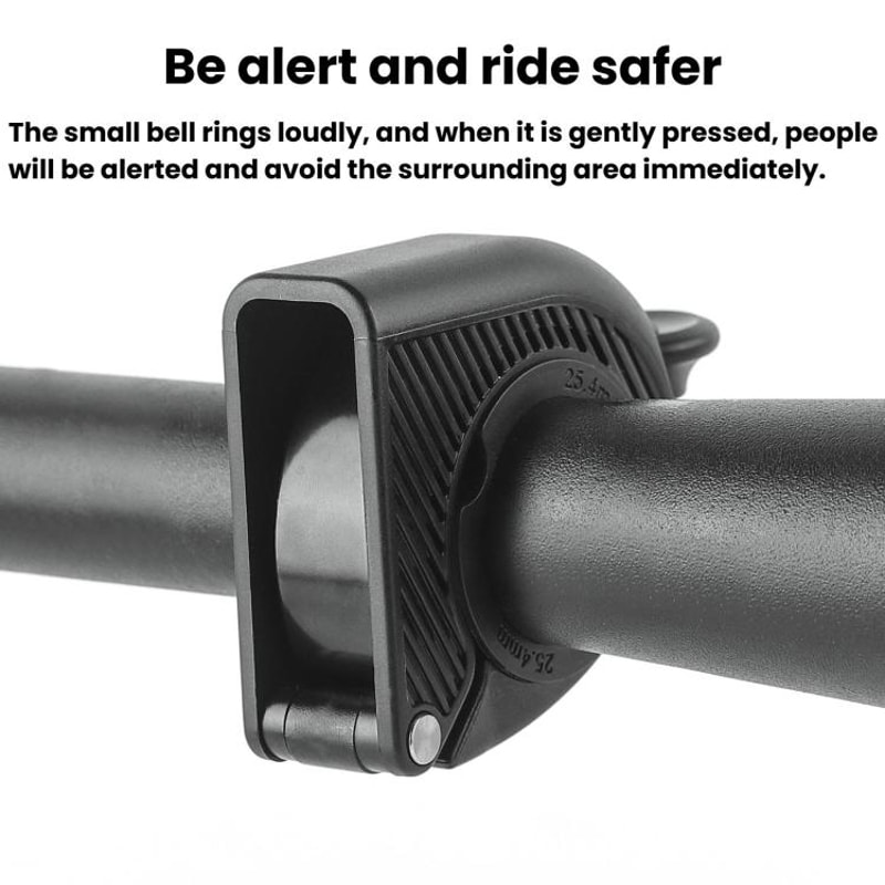 Stealth Bike Bell Hidden Handlebar Ring 90dB Aluminum Bicycle Bell 4