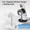 20W Magnetic Wireless Charger Stand 3 In 1 Fast Charging Dock For IPhone AirPods Apple Watch 1
